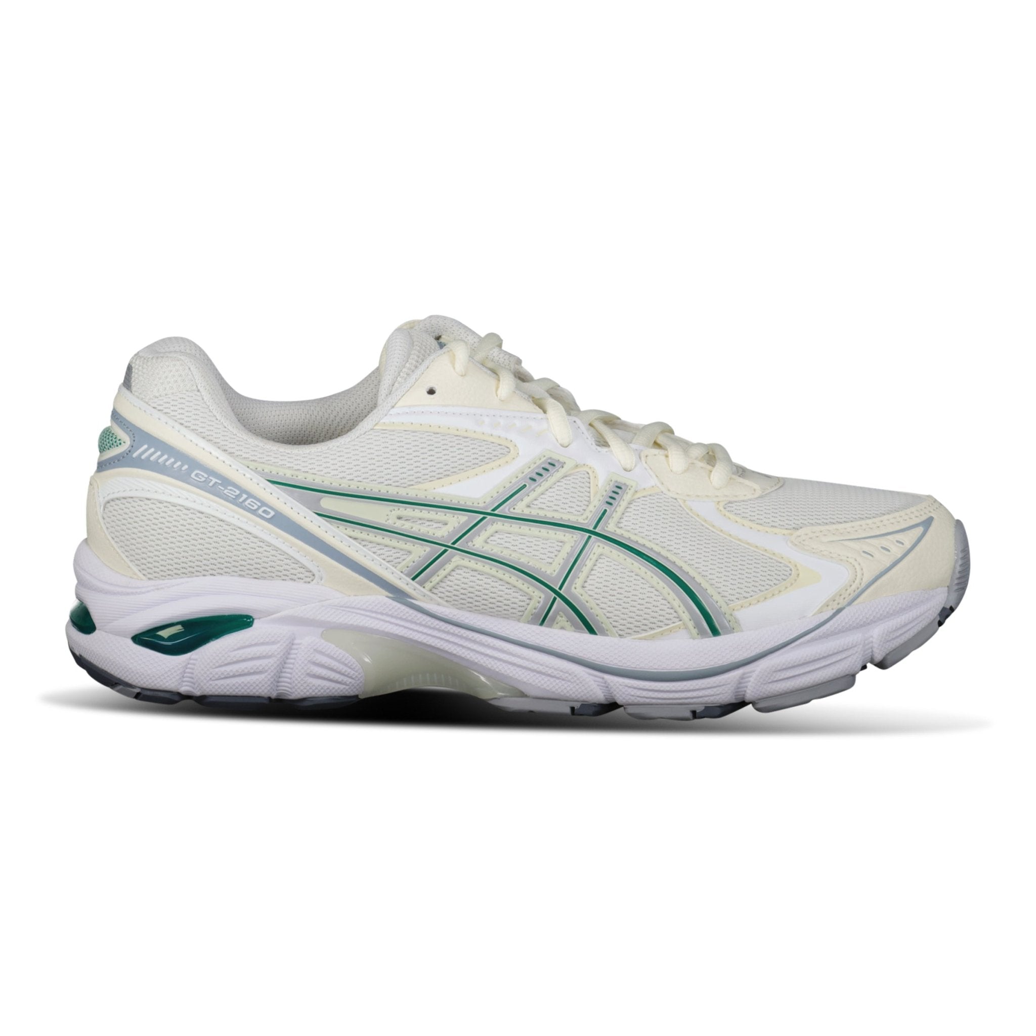 Asics GT-2160 Trainers in Cream & Jasper Green