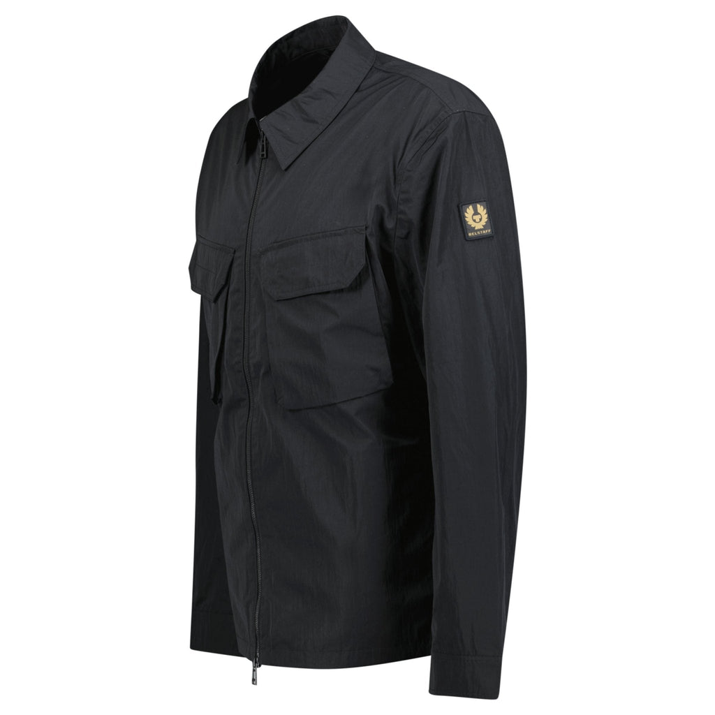 Belstaff Staunton Overshirt Jacket Black