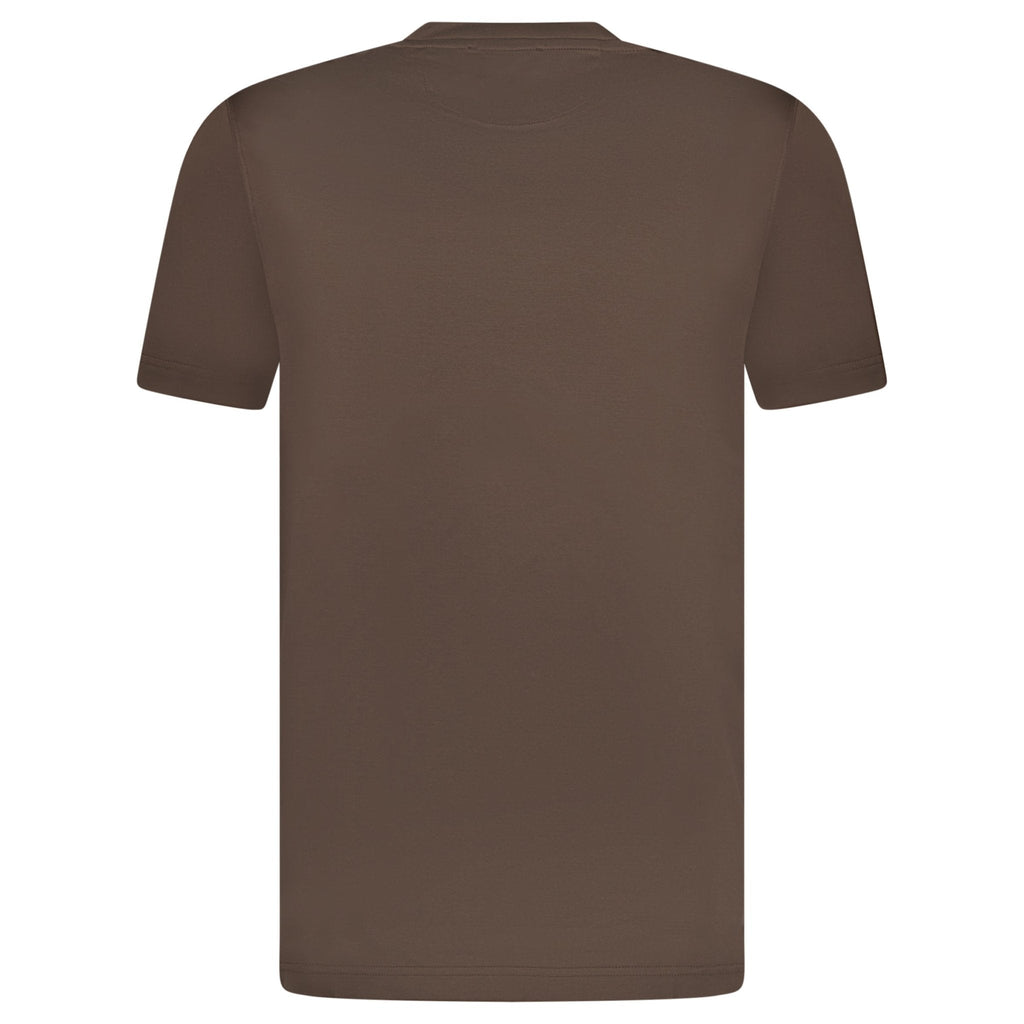 Bespoke Styling Mercerized Cotton T-Shirt Brown