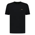 Hugo Boss Active Gold Logo-Print T-Shirt Black