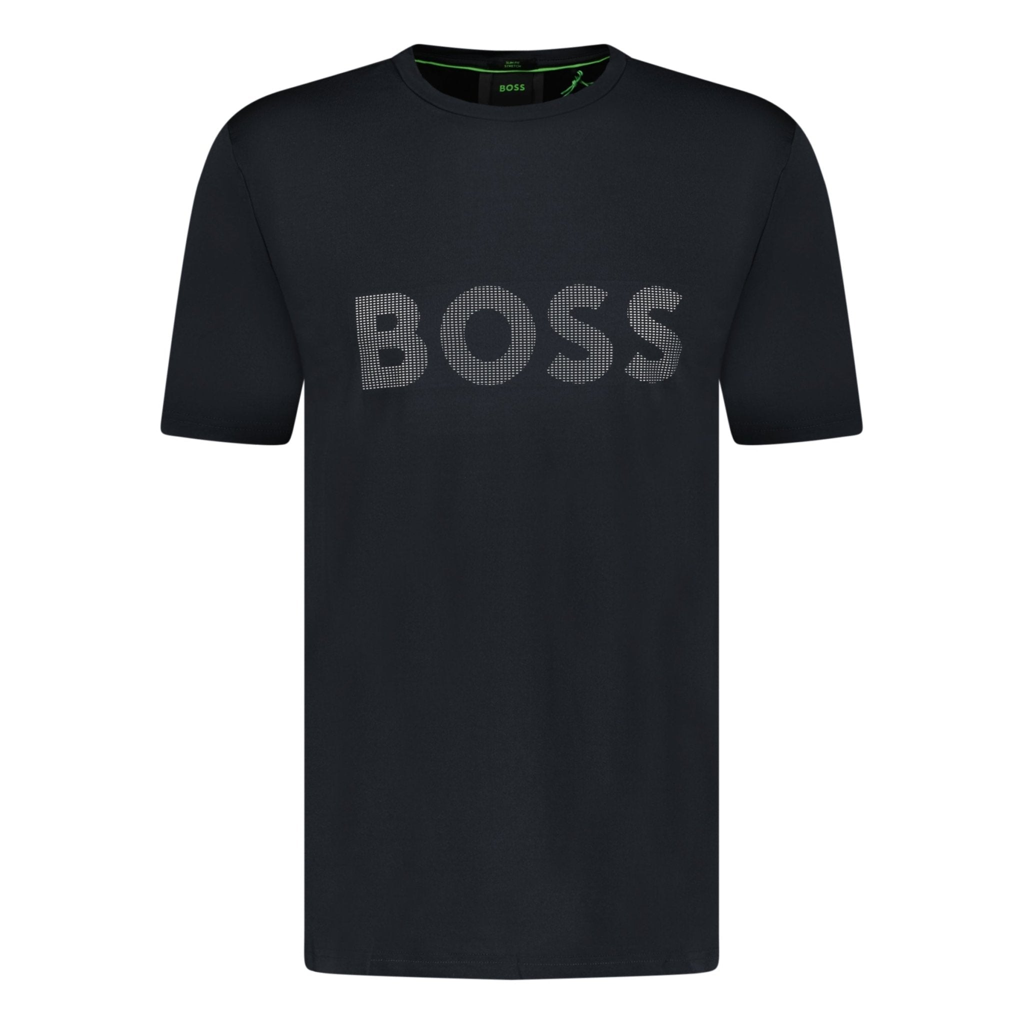 Hugo Boss Active Logo-Print T-Shirt Black