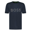Hugo Boss Active Logo-Print T-Shirt Navy
