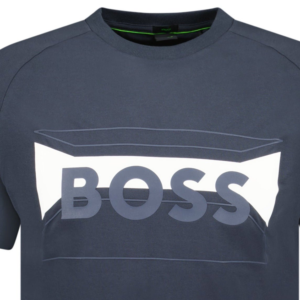 Hugo Boss Artwork Logo T-Shirt Navy