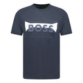 Hugo Boss Artwork Logo T-Shirt Navy