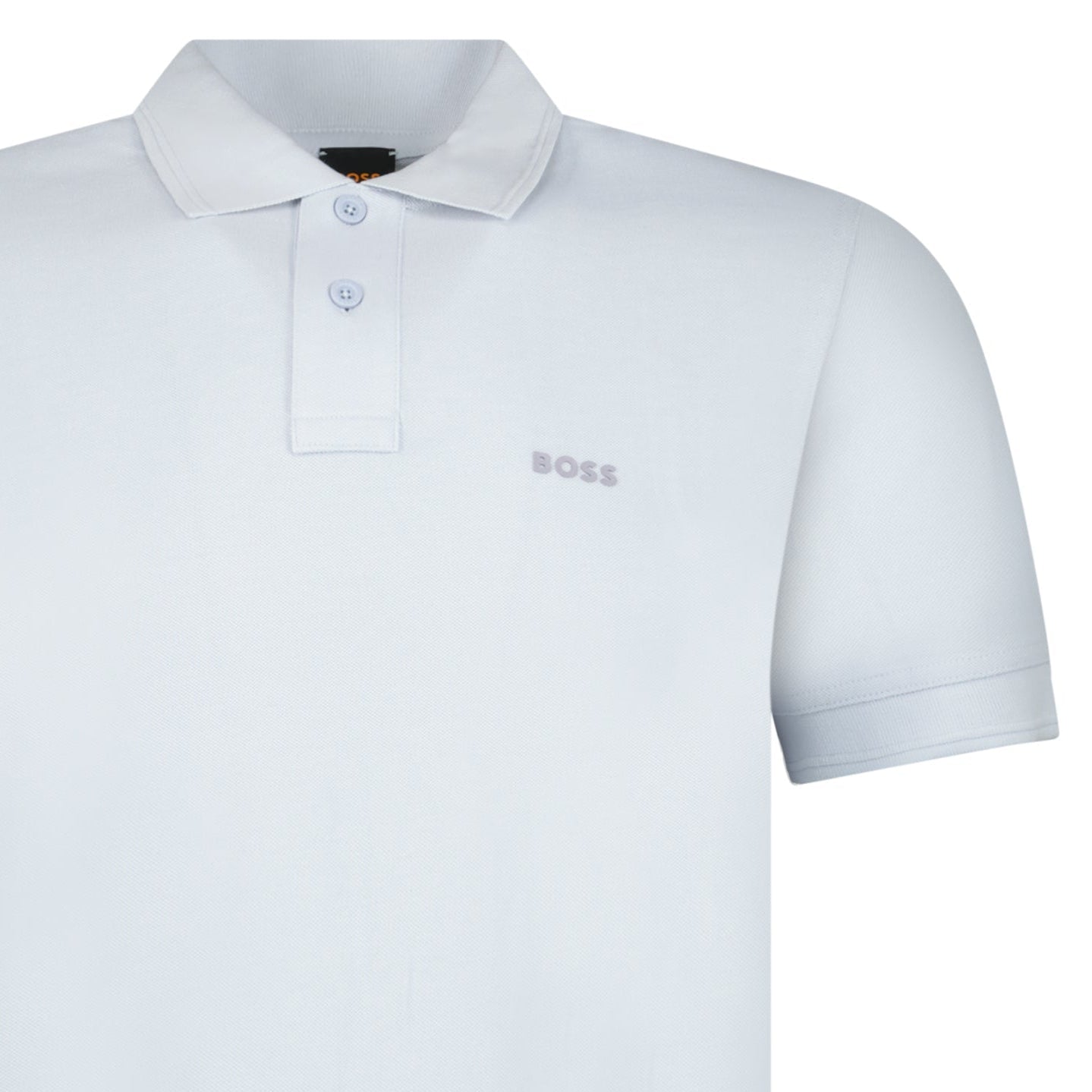 Boss Prime Polo Shirt in Pastel Grey