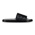 Bottega Veneta Leather Slides in Black