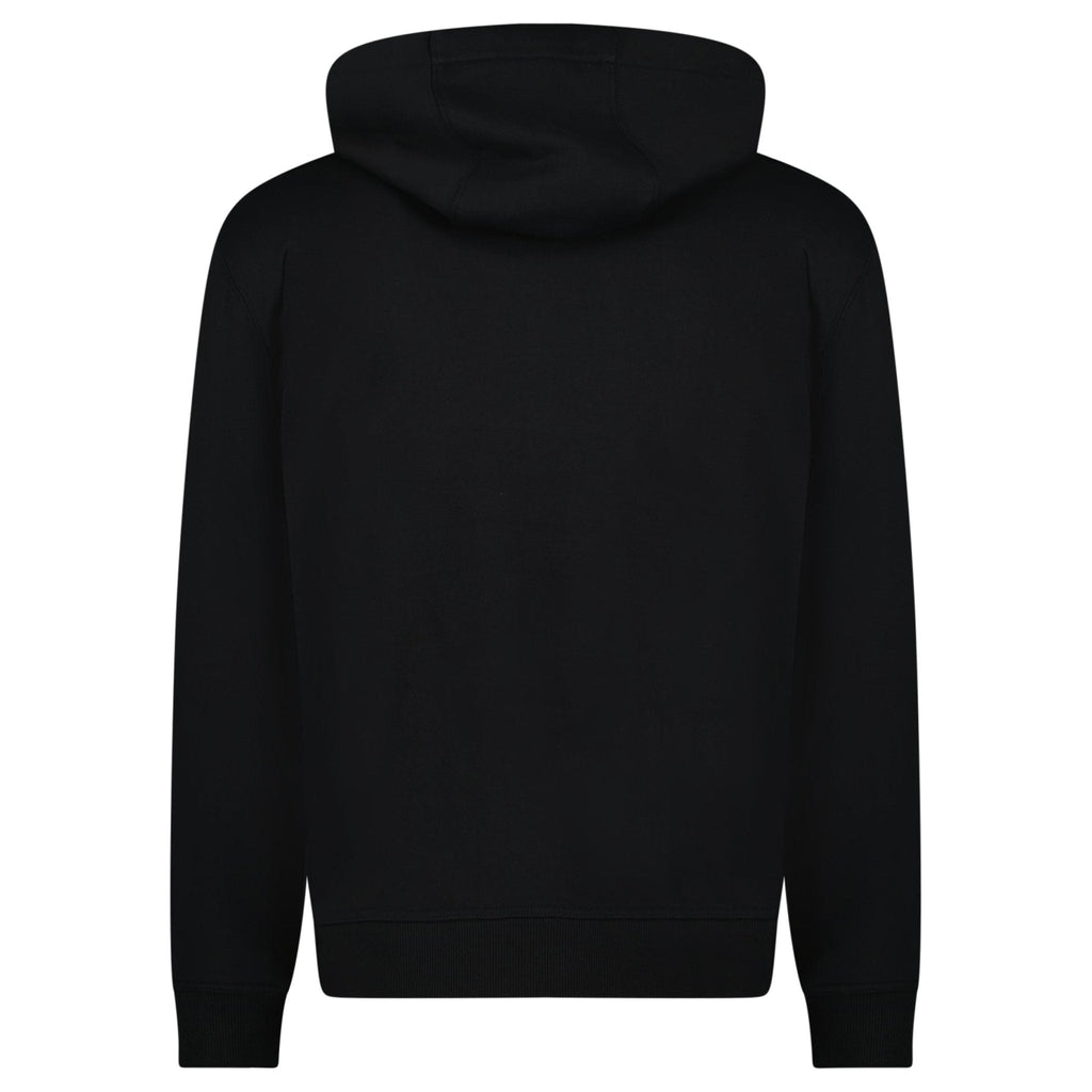 Burberry 'Keira' Logo Hoodie Zip Sweatshirt Black