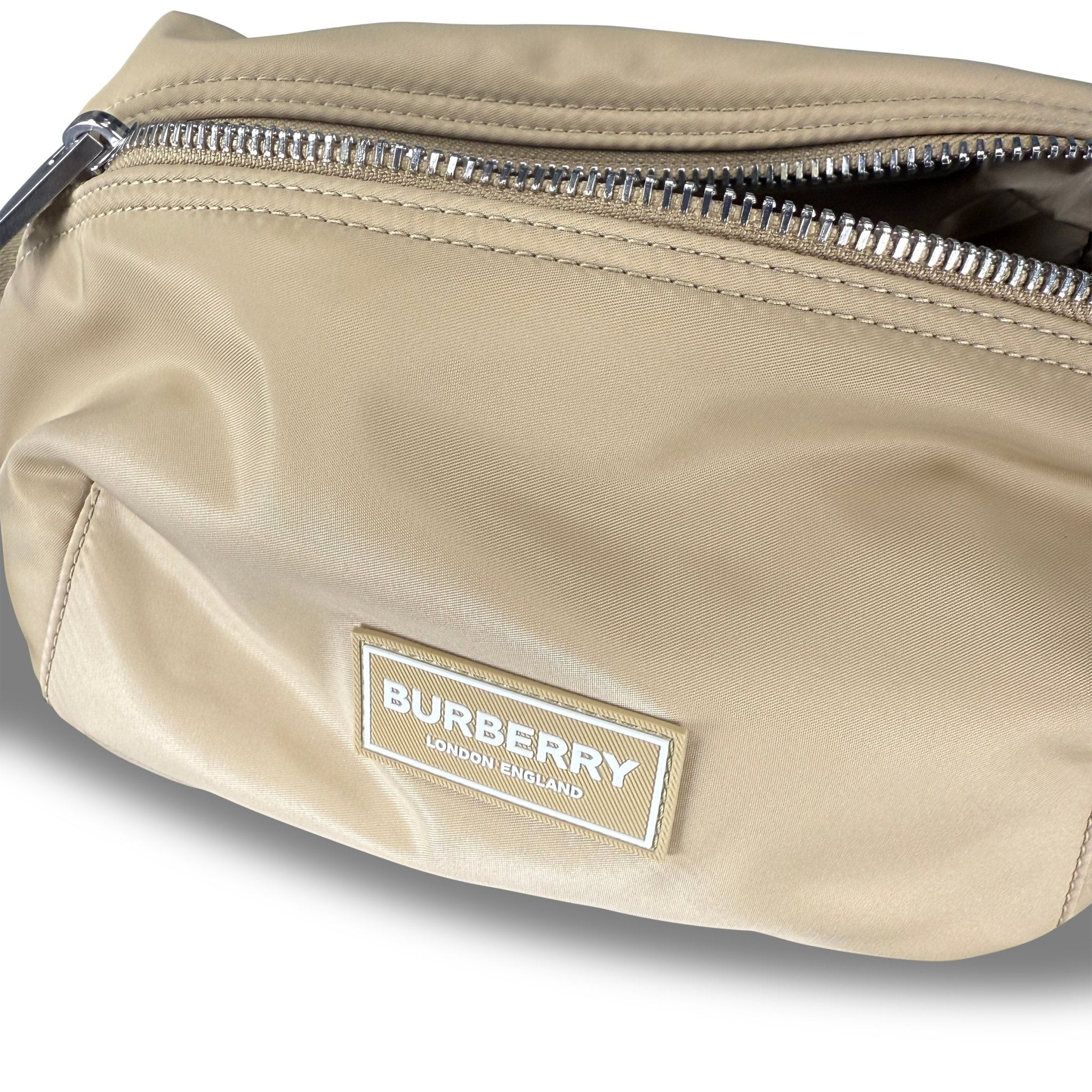 Burberry 'Talbot' Cross Body Messenger Bag Gold Honey