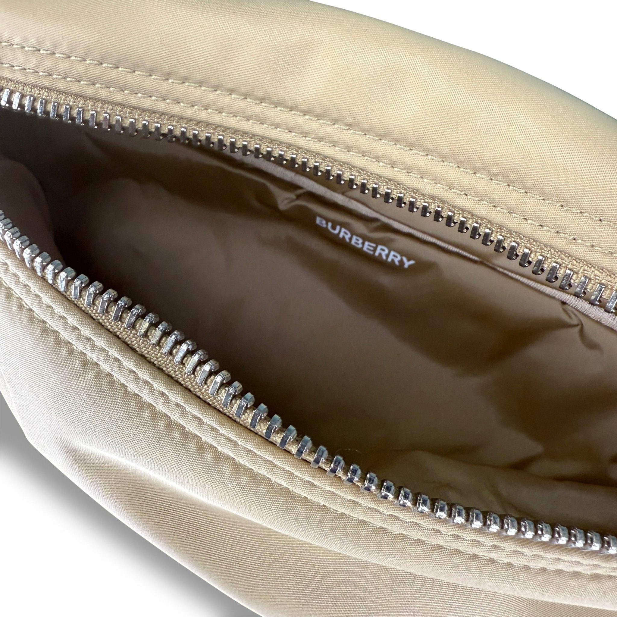 Burberry 'Talbot' Cross Body Messenger Bag Gold Honey