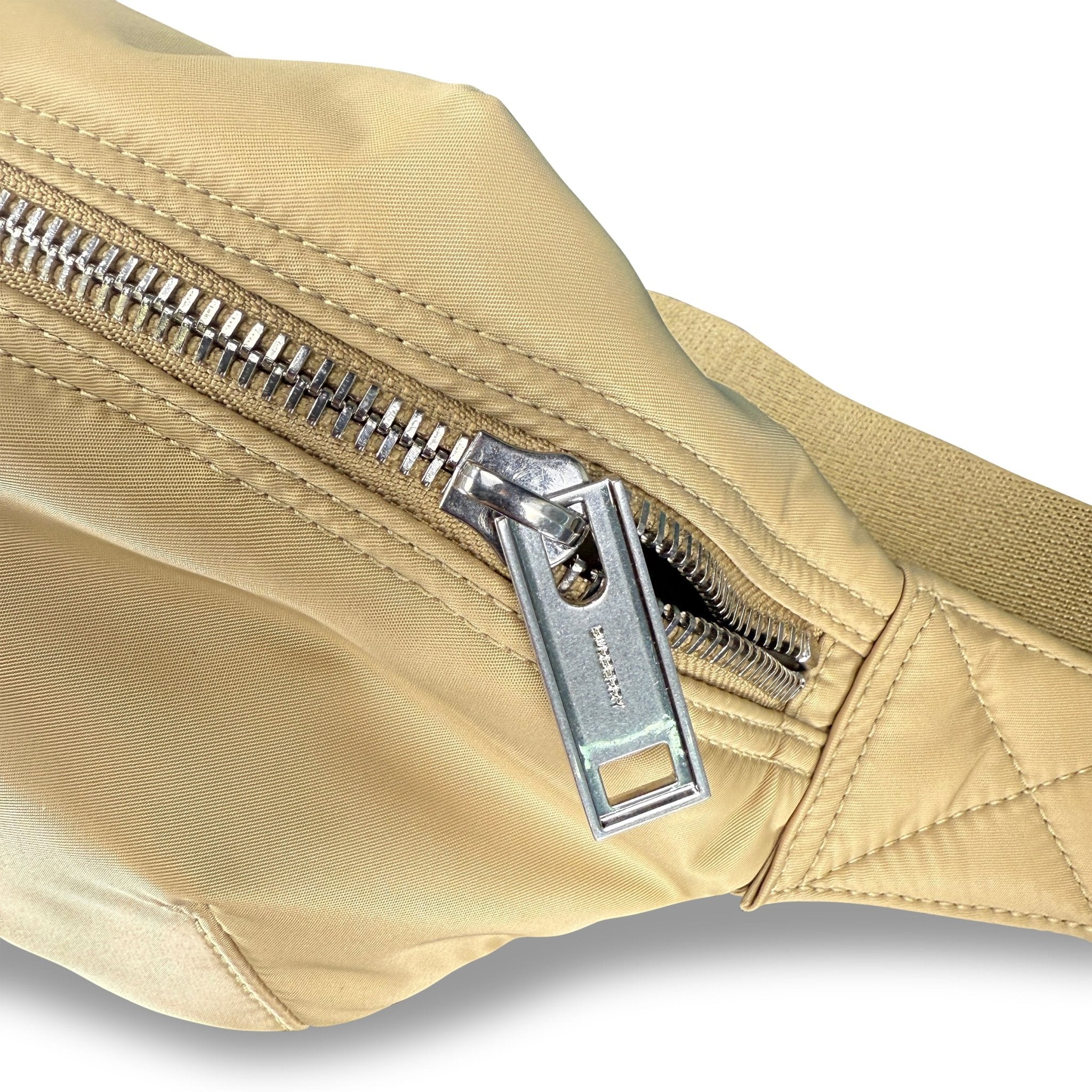 Burberry 'Talbot' Cross Body Messenger Bag Gold Honey