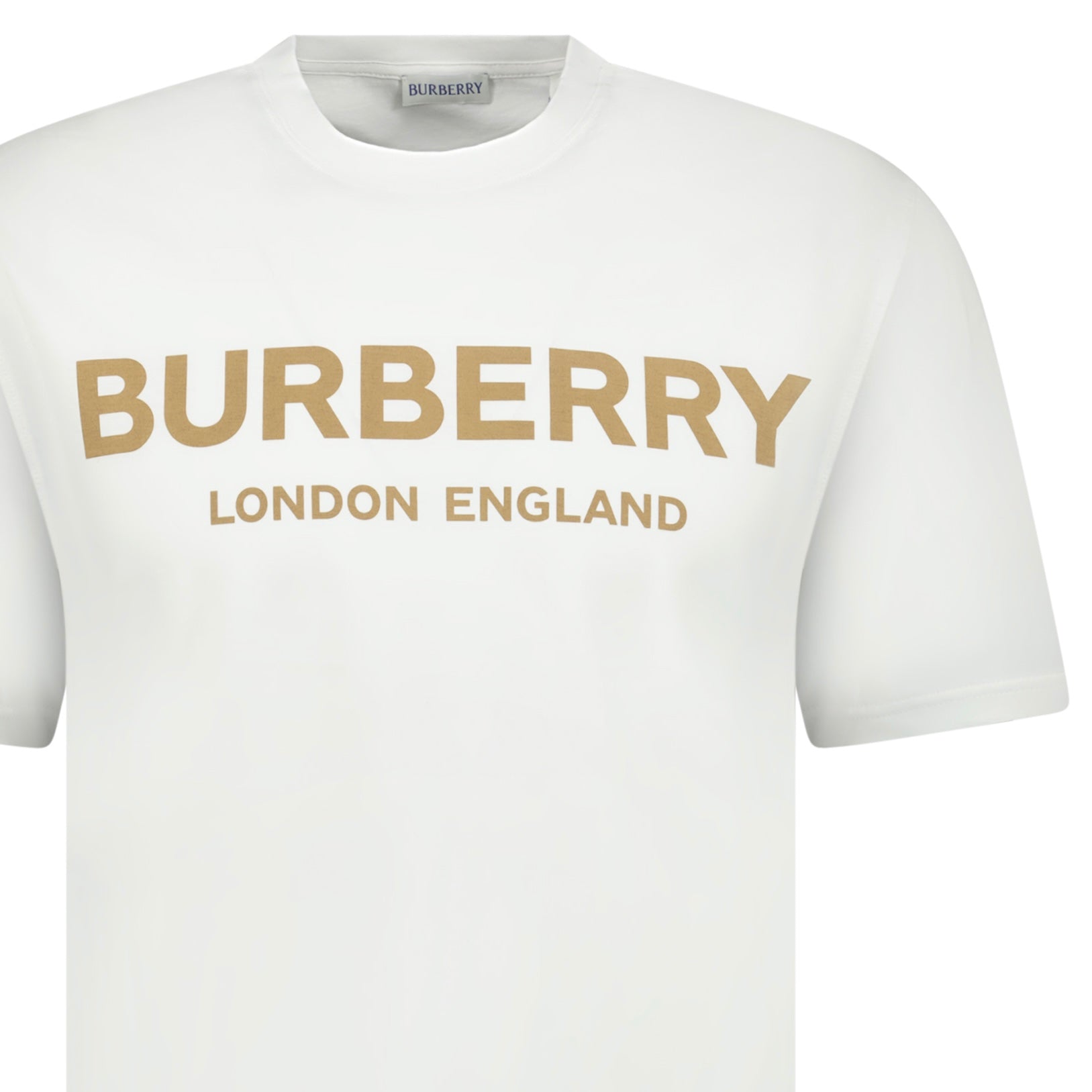 Burberry 'Ellison' London Logo Print T-Shirt White