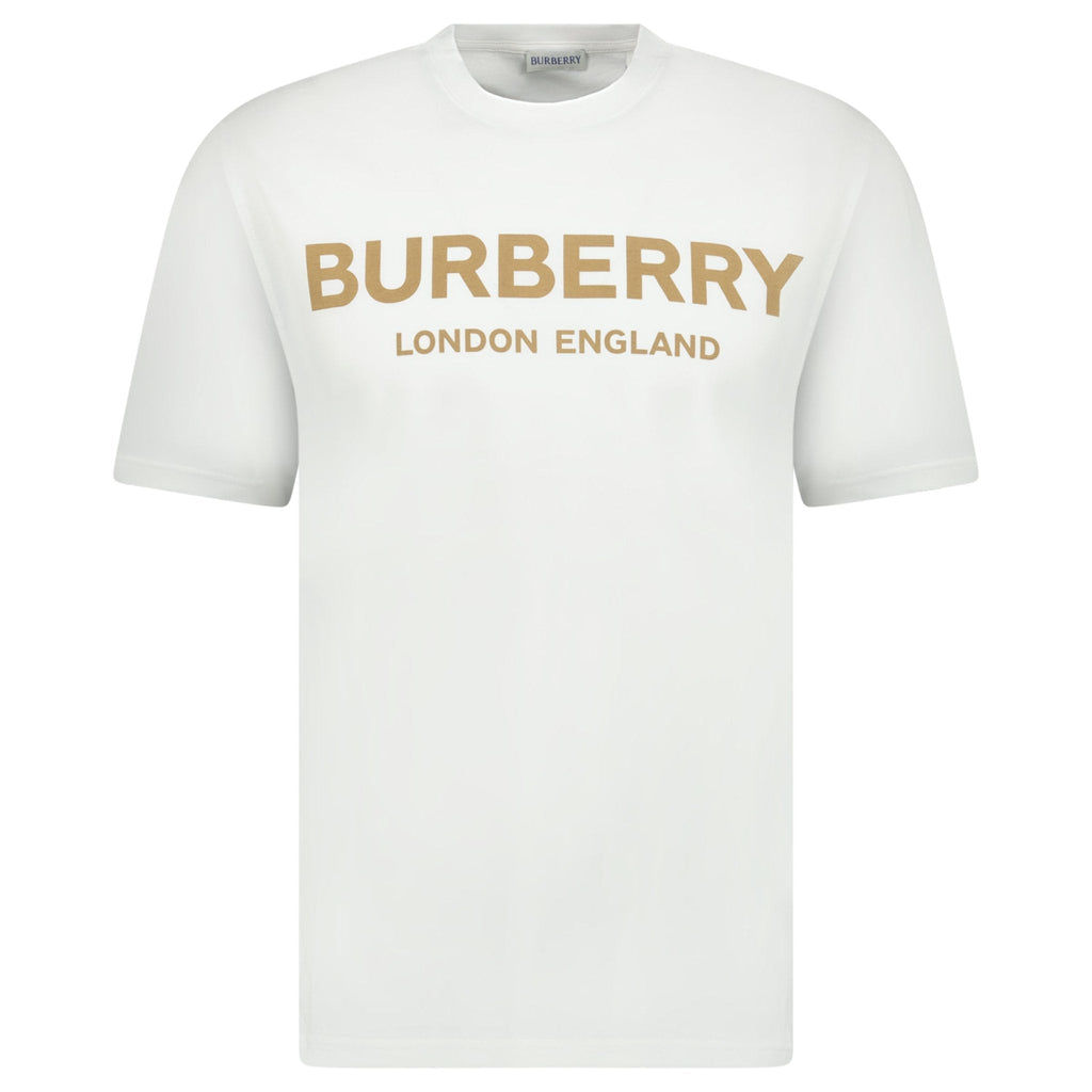 Burberry 'Ellison' London Logo Print T-Shirt White
