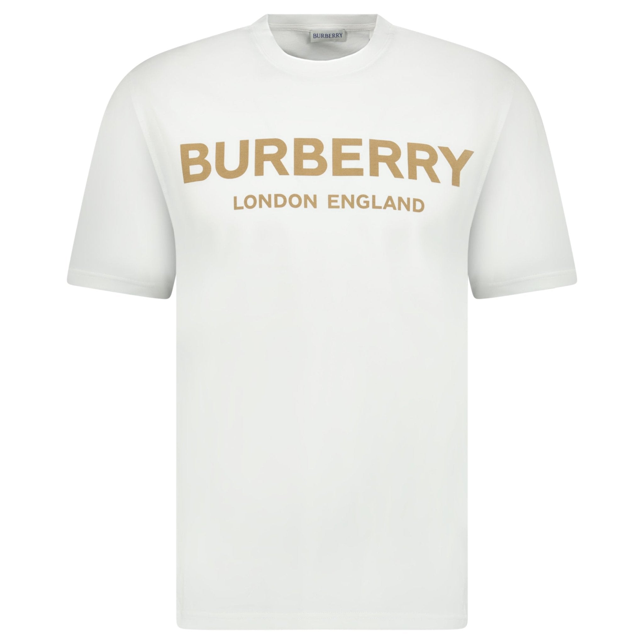 Burberry 'Ellison' London Logo Print T-Shirt White