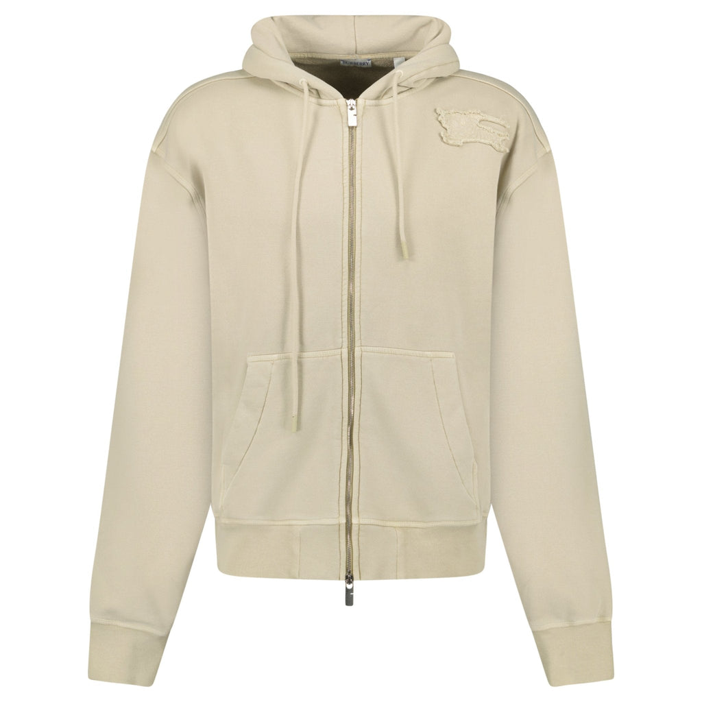 Burberry Embroidery Relaxed Fit Horseferry Logo Safari Beige