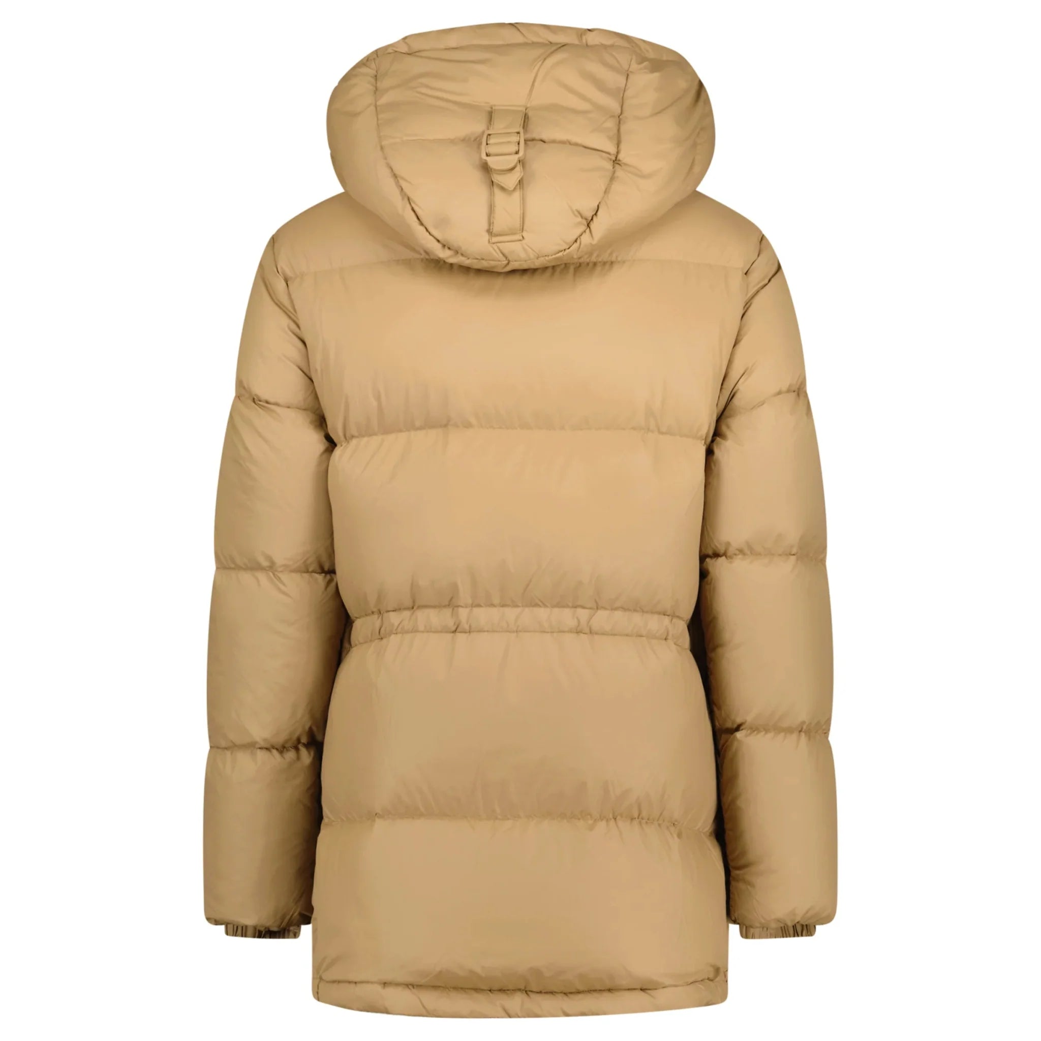 Burberry Haworth Mid Length Down Puffer Jacket Beige