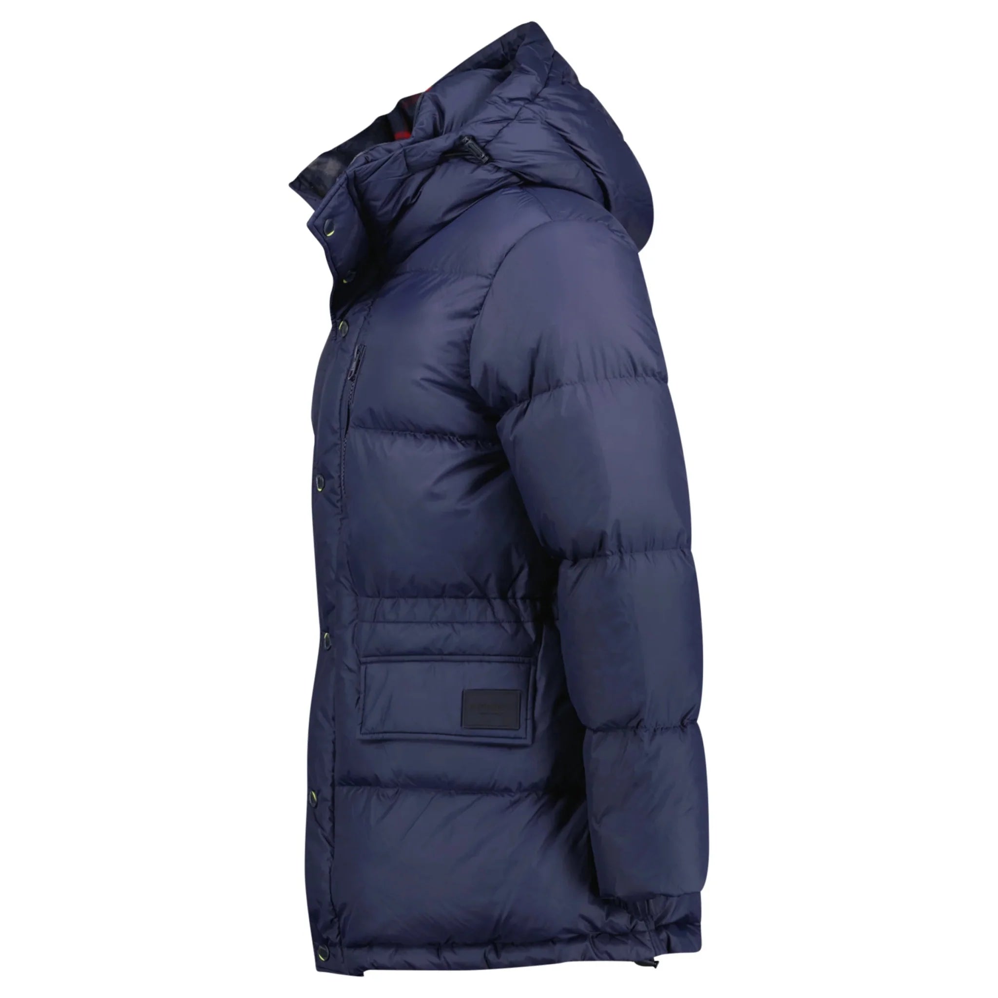 Burberry Haworth Mid Length Down Puffer Jacket Navy