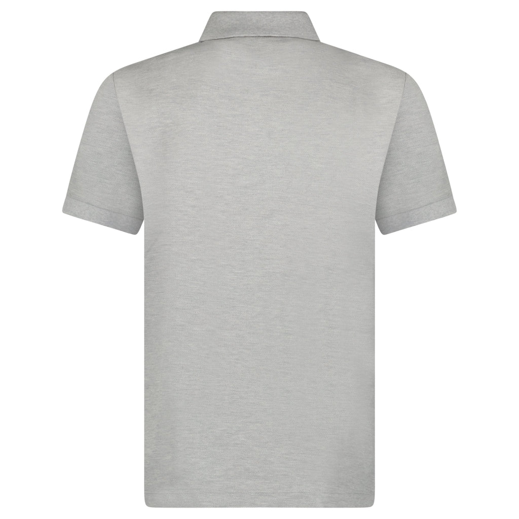 Burberry 'Hartford' Check Placket Polo Grey