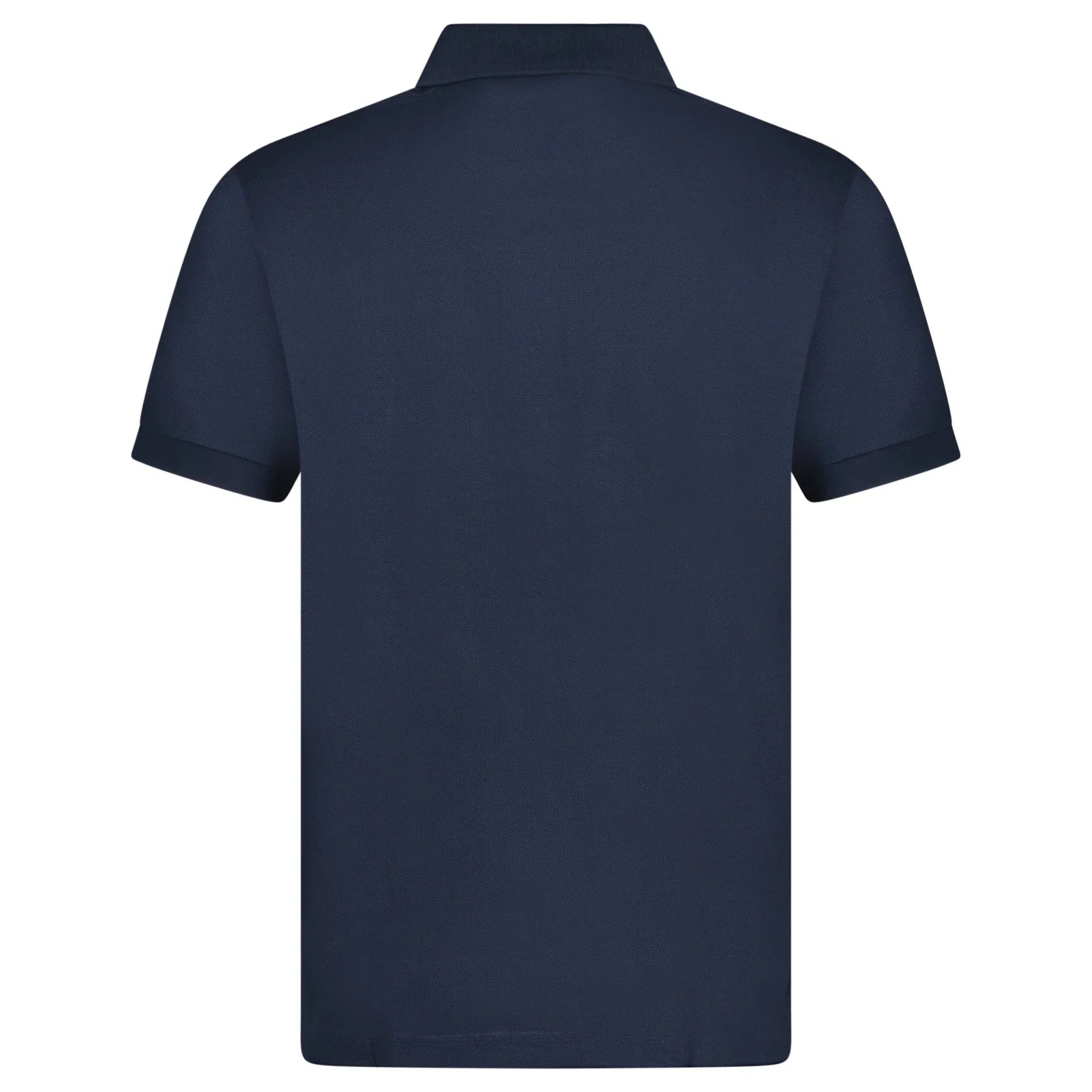 Burberry 'Hartford' Check Placket Polo Navy