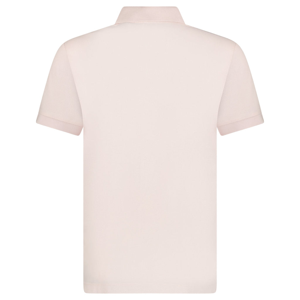 Burberry 'Hartford' Check Placket Polo Pink