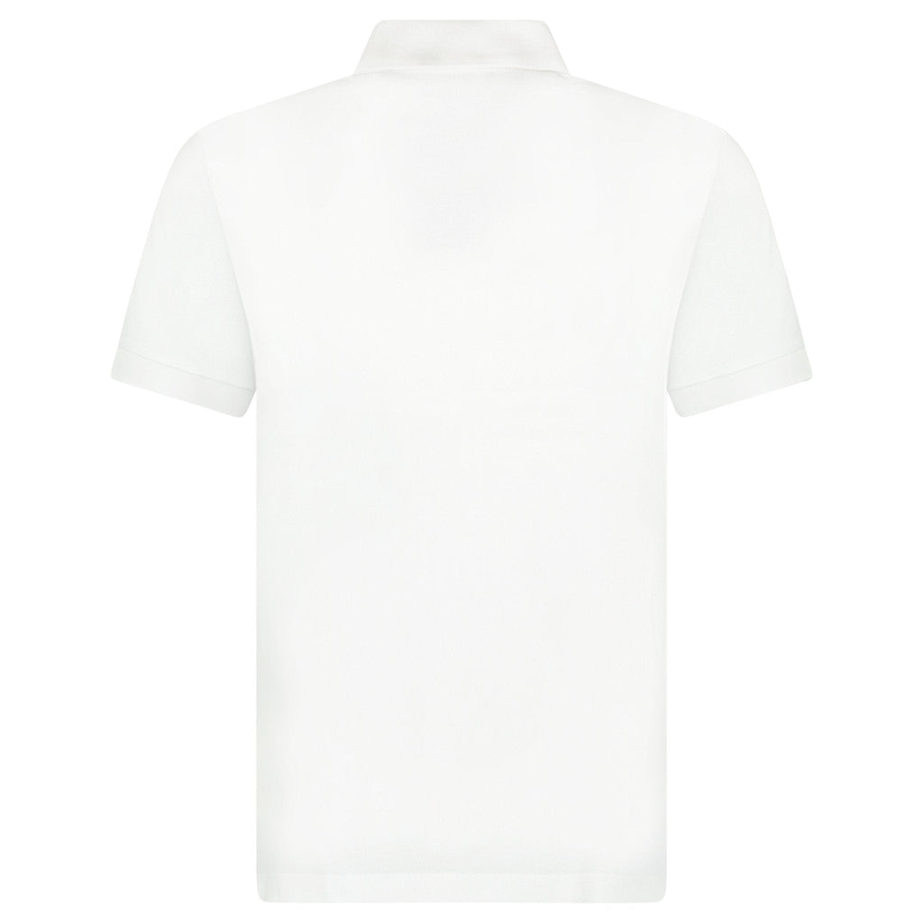 Burberry 'Hartford' Check Placket Polo White