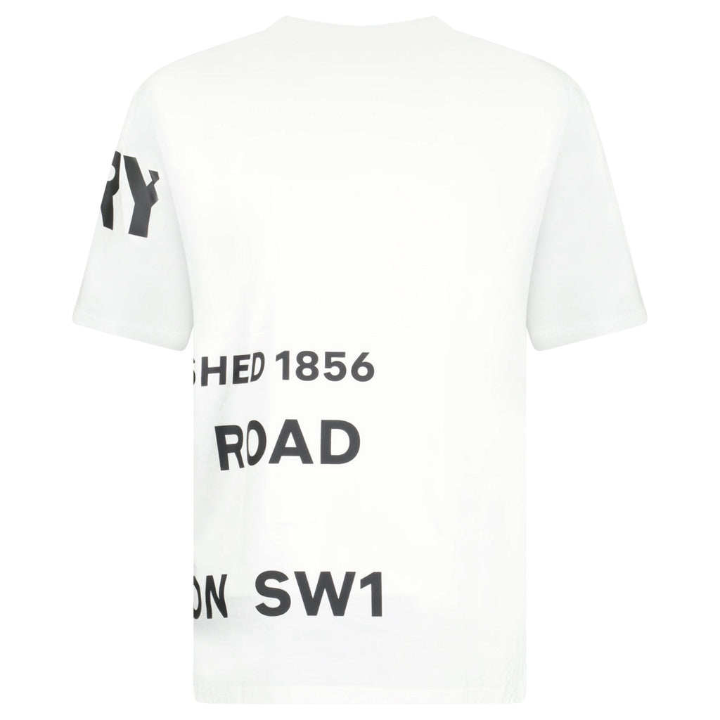 Burberry Horseferry Cotton T-Shirt White