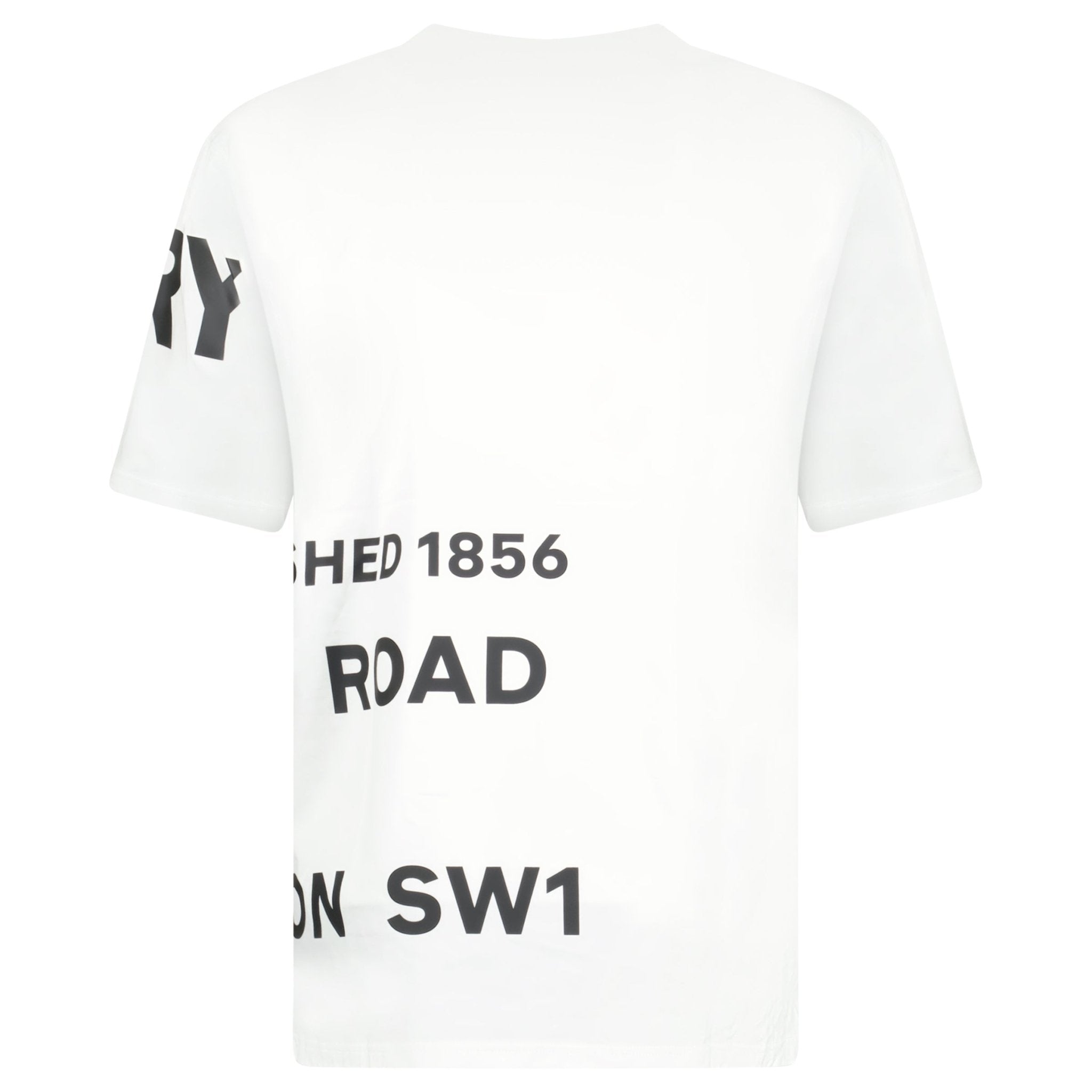 Burberry Horseferry Cotton T-Shirt White