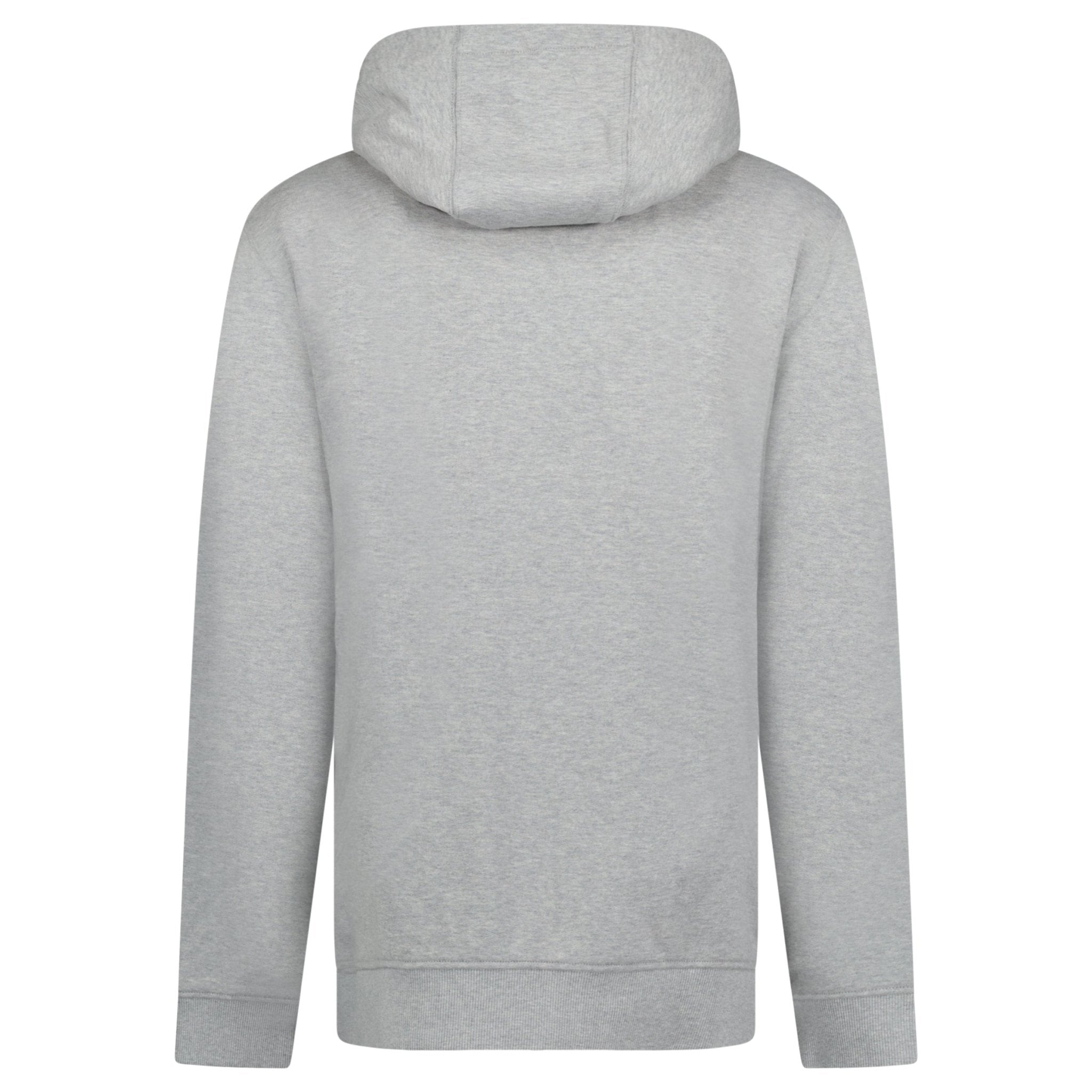 Burberry 'Hove' check Hood Embroidery Logo Hoodie Zip Sweatshirt Grey