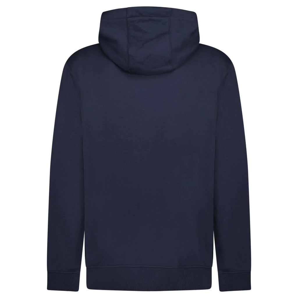 Burberry 'Hove' check Hood Embroidery Logo Hoodie Zip Sweatshirt Navy