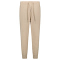 Burberry 'Hunton' Knitted Cuffed Cashmere Sweatpants Soft Fawn Beige