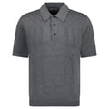 Burberry 'Kieran' Knit Polo-Shirt Grey