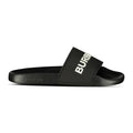 Burberry Logo Tech Furley Sliders Black