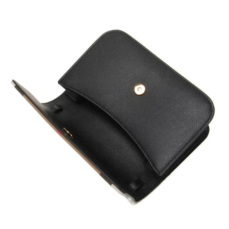 Burberry 'Madison' Leather Shoulder Bag Black