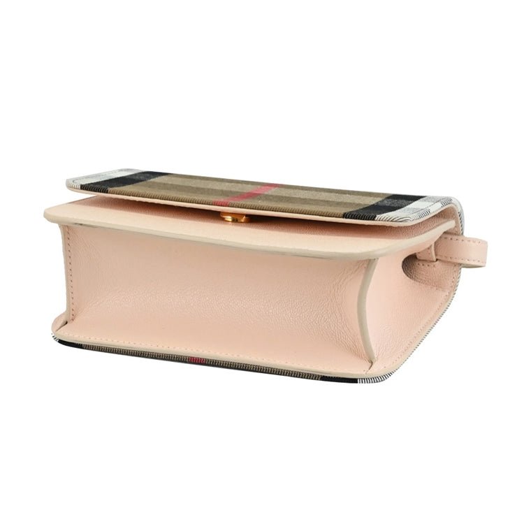 Burberry 'Madison' Leather Shoulder Bag Pale Pink