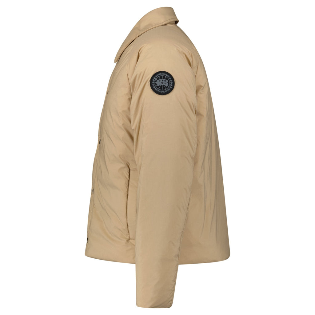 Canada Goose Nylon Lodge Coach Jacket in Desert Sand