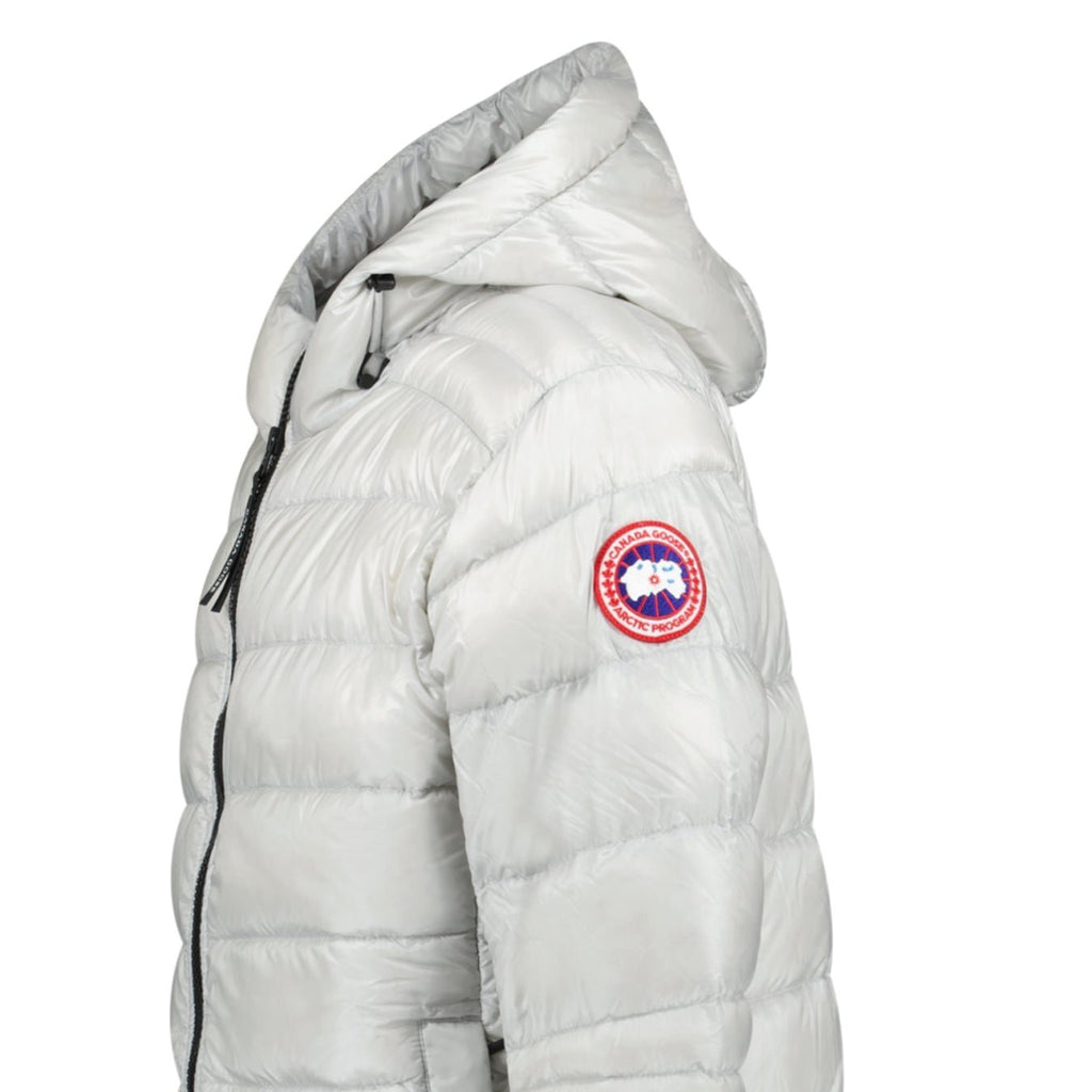Canada Goose 'Crofton' Hooded Bomber Jacket Grey