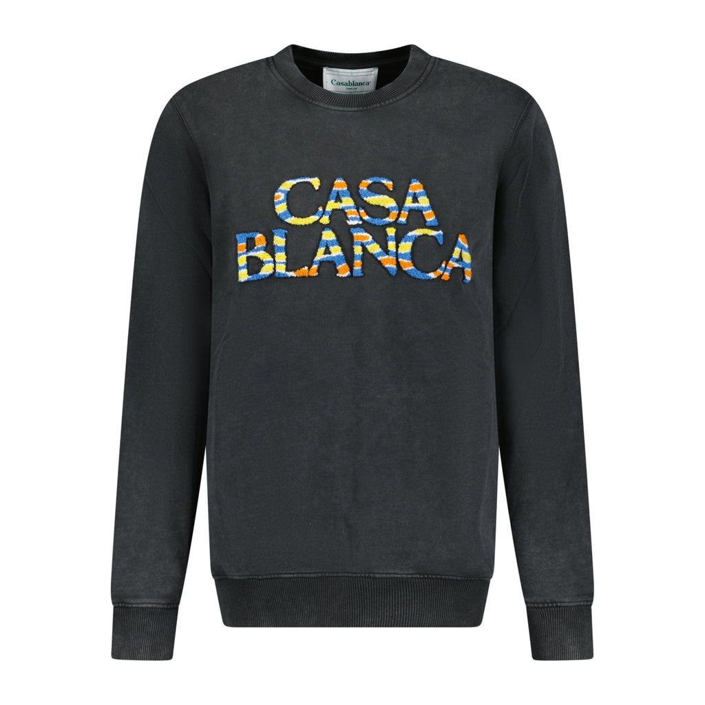 Casablanca 'Ange De Jour' Sweatshirt Faded Black