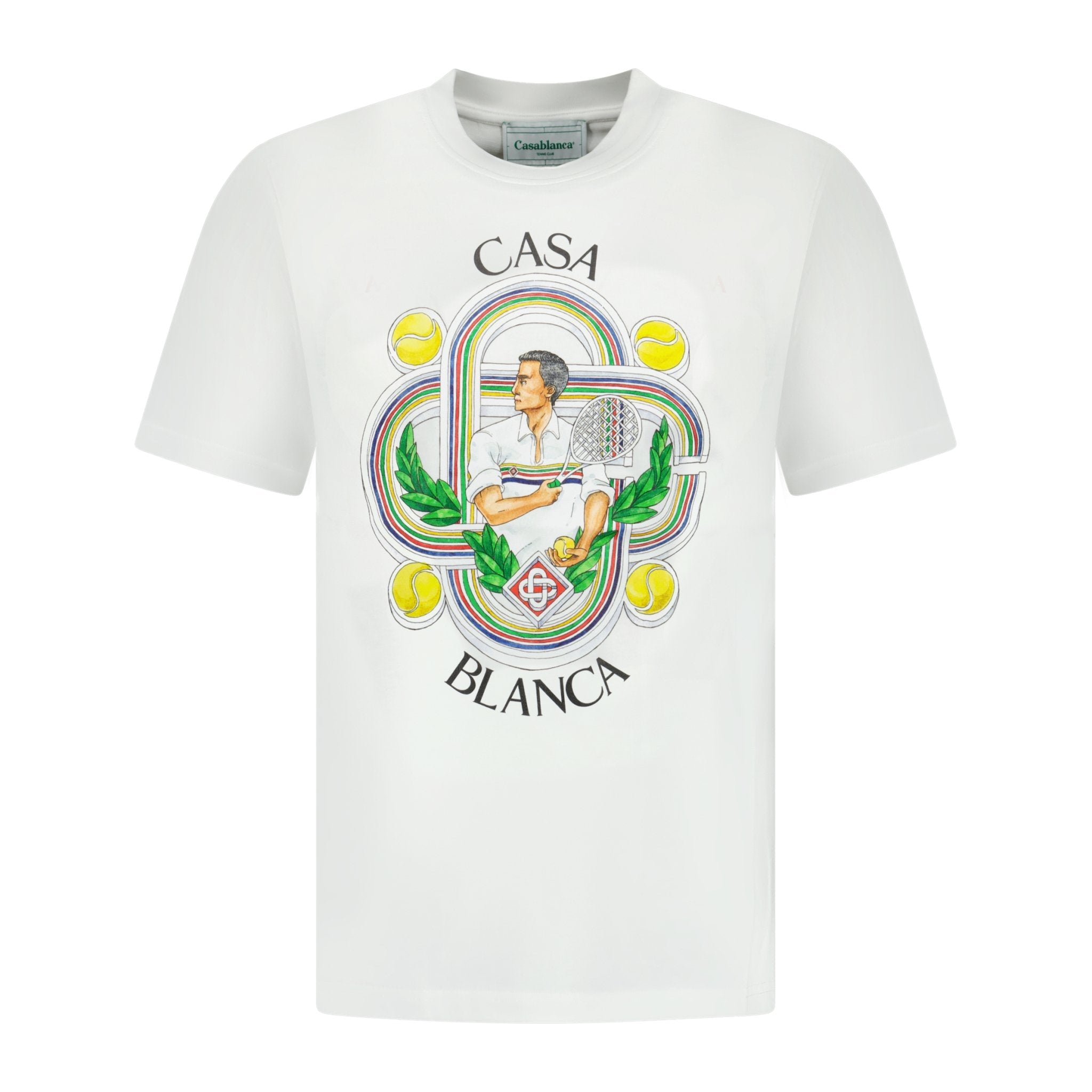 Casablanca 'Le Joueur' T-Shirt White