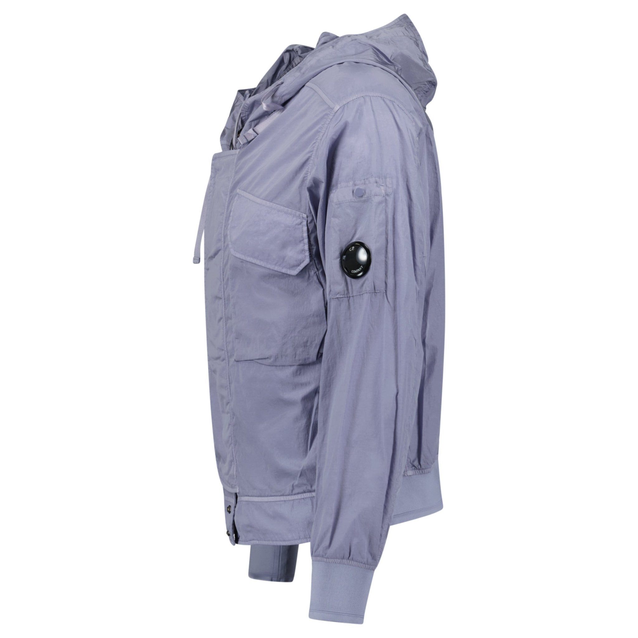 CP Company Chrome-R Hooded Lens Jacket Lavender Violet