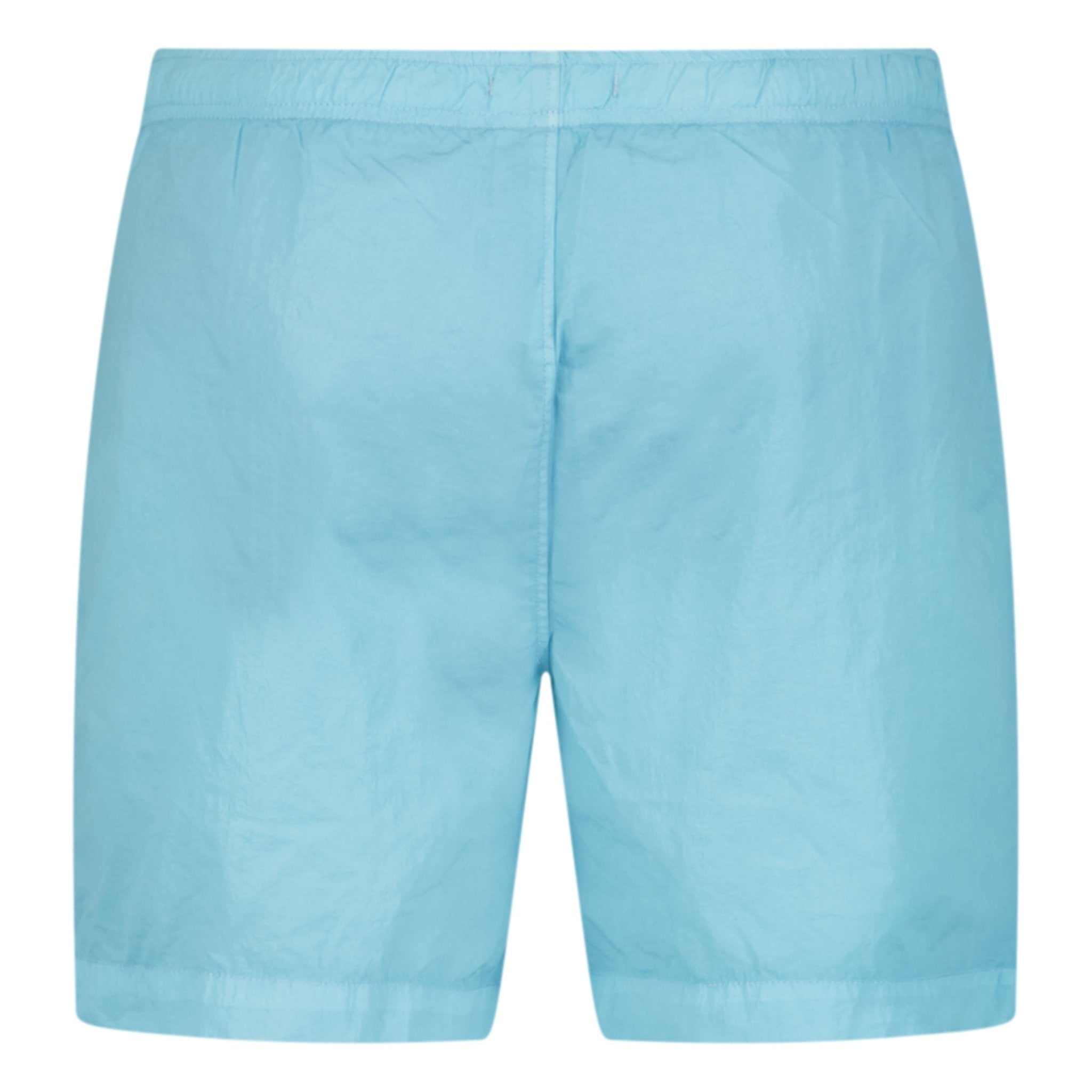 CP Company Chrome-R Patch Logo Swim Shorts Baby Blue