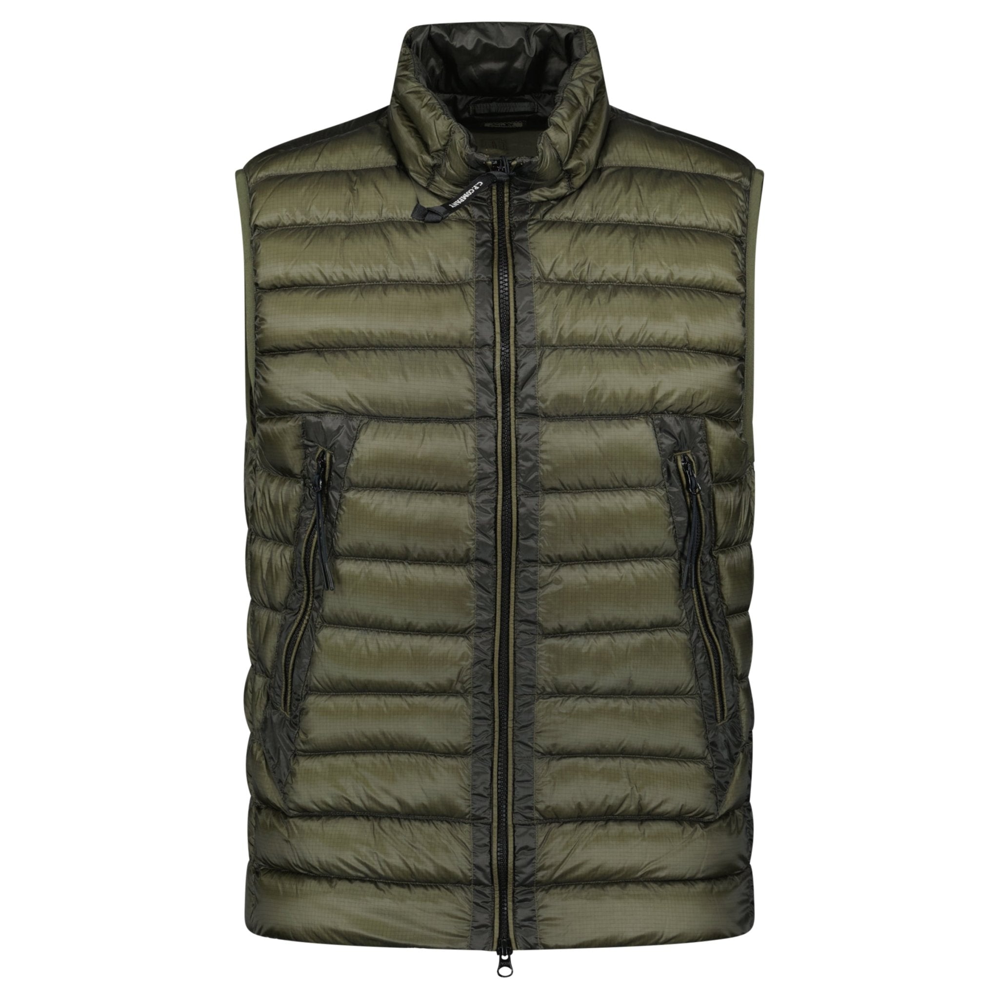 CP Company D.D. Shell Lightweight Lens Gilet Dark Green
