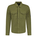 CP Company Gabardine Lens Zip Overshirt Jacket Green