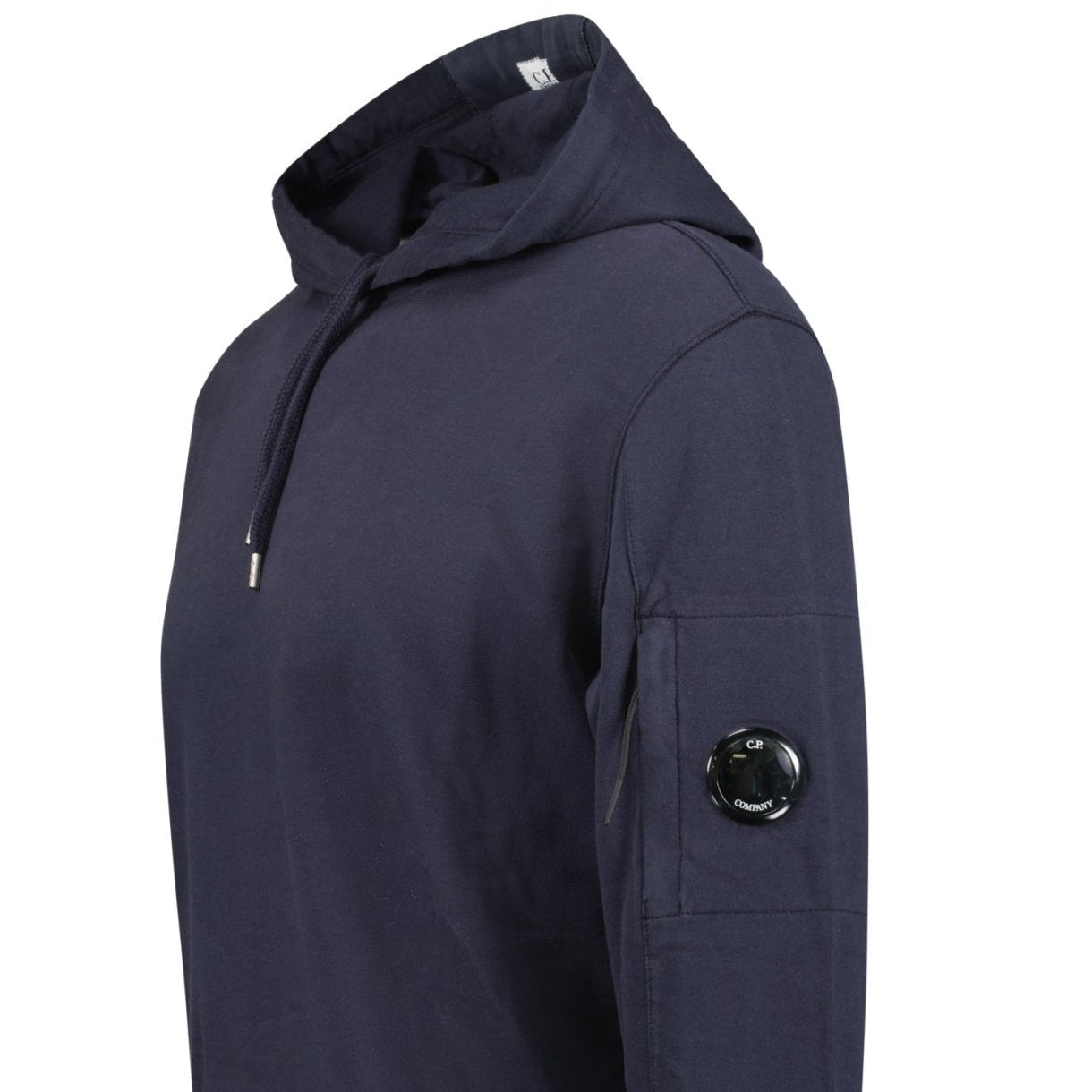 CP Company Hooded Lens Light Fleece Sweatshirt Midnight Blue