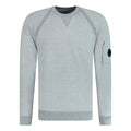 CP Company Knit Arm Lens Sweatshirt Grey