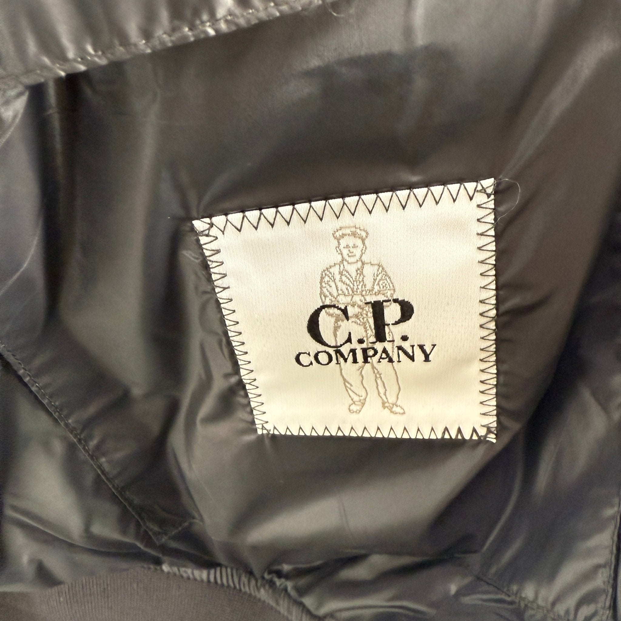 CP Company Lens-Embellished D.D. Jacket in Black