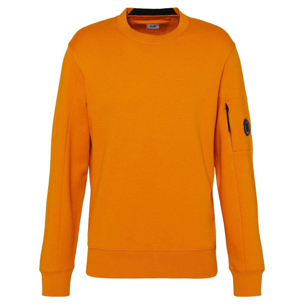 CP Company Lens Logo Sweatshirt Desert Sun