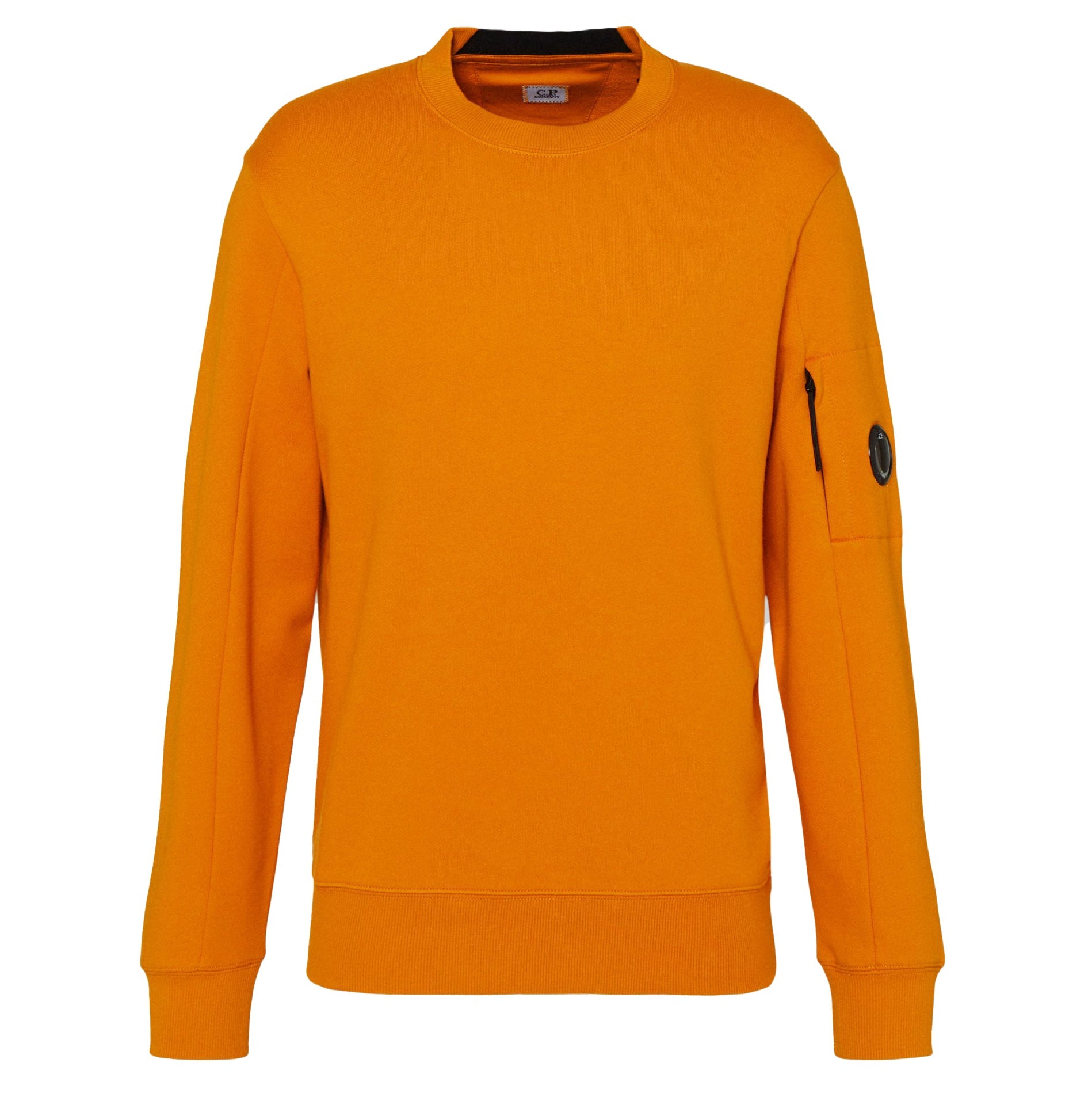 CP Company Lens Logo Sweatshirt Desert Sun