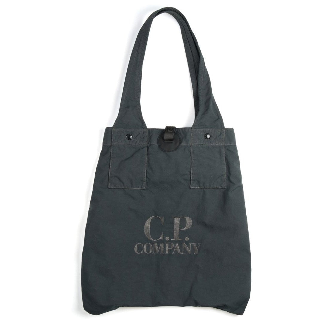 CP Company Smoked Pearl Twill Left Hand Logo Bag