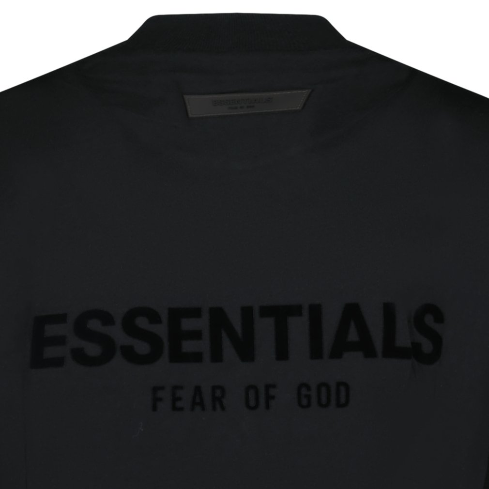 Essentials x Fear Of God T-Shirt Stretch Limo Black