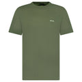 Hugo Boss Active Logo-Print T-Shirt Khaki