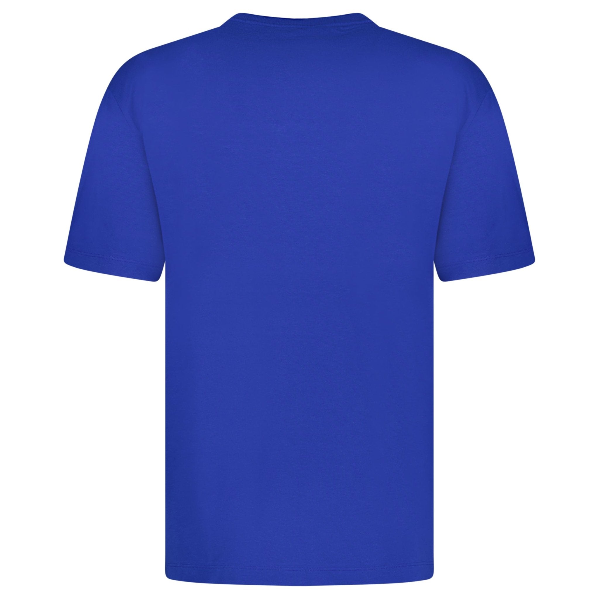 Hugo Boss Boss Logo Colour Block T-Shirt Blue & Black